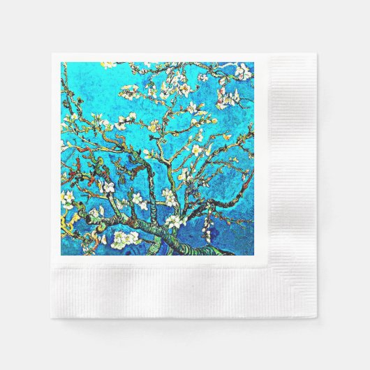 Van Gogh - Almond Blossom Servet (Voorkant)
