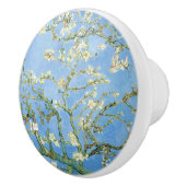 Van Gogh Almond Blossom, Sky Blue Keramische Knop (Rechts)