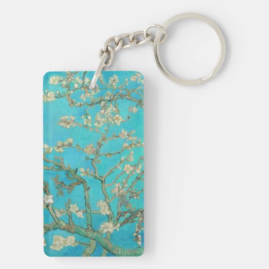 Van Gogh Almond Blossom Sleutelhanger (achterkant)