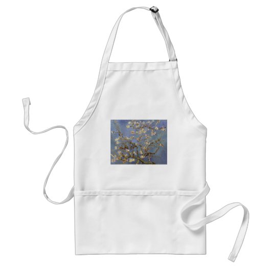 Van Gogh Almond Blossom Standaard Schort (Voorkant)