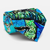 Van Gogh - Almond Blossom Stropdas (Opgerold)