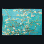 VAN GOGH Almond Blossom Theedoek<br><div class="desc">"van gogh",  vincent,  "amandelbloesems",  bloemen,  "beroemd schilderij",  ,  "fijne kunst",  bloemorblauw</div>