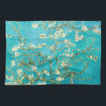 VAN GOGH Almond Blossom Theedoek<br><div class="desc">"van gogh",  vincent,  "amandelbloesems",  bloemen,  "beroemd schilderij",  ,  "fijne kunst",  bloemorblauw</div>