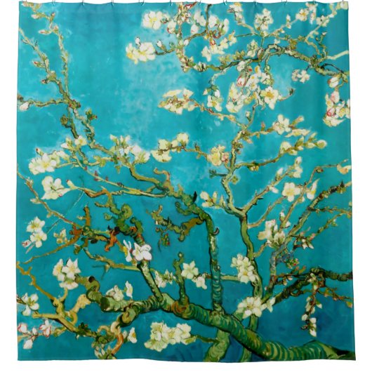 Van Gogh Almond Blossom Tree Showgordijn Douchegordijn (Voorkant)