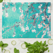 Van Gogh Almond Blossom Turquoise Theedoek (Gevouwen)