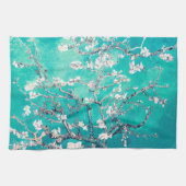 Van Gogh Almond Blossom Turquoise Theedoek (Horizontaal)