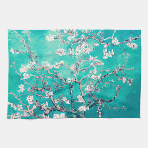 Van Gogh Almond Blossom Turquoise Theedoek