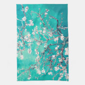 Van Gogh Almond Blossom Turquoise Theedoek (Verticaal)