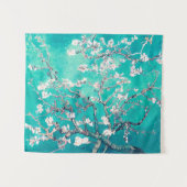 Van Gogh Almond Blossom Turquoise Wandkleed (Voorkant (horizontaal))