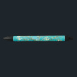 Van Gogh Almond Blossom Zwarte Inkt Pen<br><div class="desc">"van gogh",  vincent,  "amandelbloesems",  bloemen,  beroemd,  schilderend,  ,  kunst,  bloem,  blauw</div>