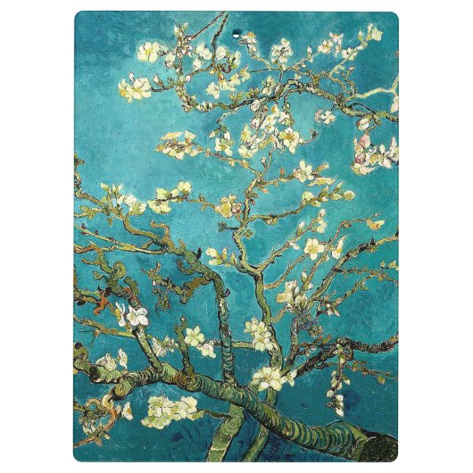 Van Gogh Almond Blossoms Classic Impressionism Klembord (Achterkant)
