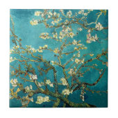 Van Gogh Almond Blossoms Classic Impressionism Tegeltje (Voorkant)