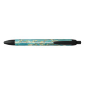 Van Gogh Almond Blossoms Classic Impressionism Zwarte Inkt Pen (Achterkant)