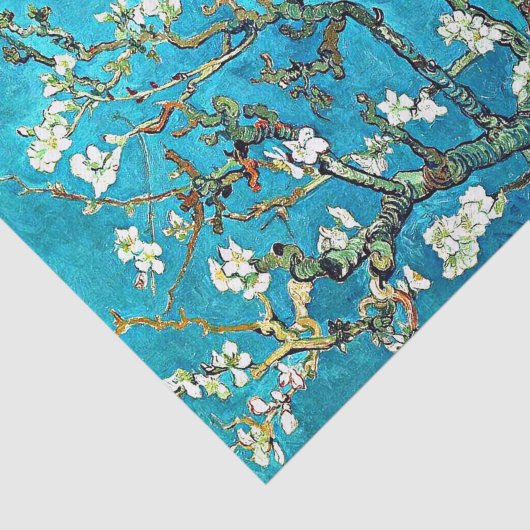 Van Gogh - Amandelbloesem, beroemd schilderij Tissuepapier (Detail)