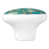 Van Gogh Amandelbloesem Keramische Knop (Zijkant)