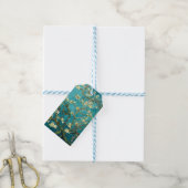 Van Gogh Amandelbloesem Klassiek Impressionisme Cadeaulabel (Met Touw)
