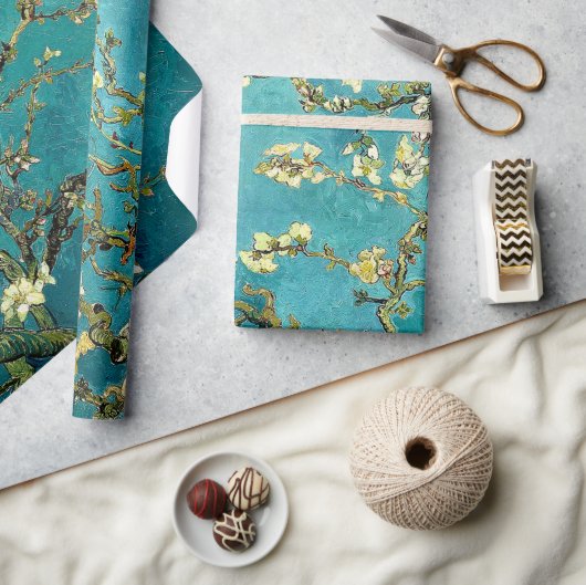 Van Gogh Amandelbloesem Klassiek Impressionisme Cadeaupapier (Crafts)