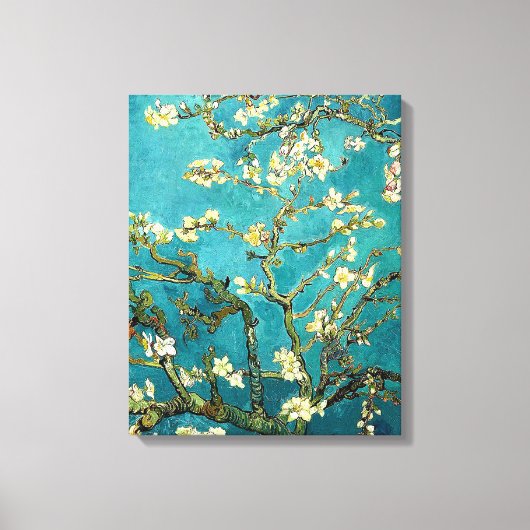 Van Gogh Amandelbloesem Klassiek Impressionisme Canvas Afdruk (Voorkant)