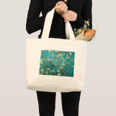 Van Gogh Amandelbloesem Klassiek impressionisme Grote Tote Bag (Voorkant (product))