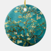 Van Gogh Amandelbloesem Klassiek impressionisme Keramisch Ornament (Achterkant)