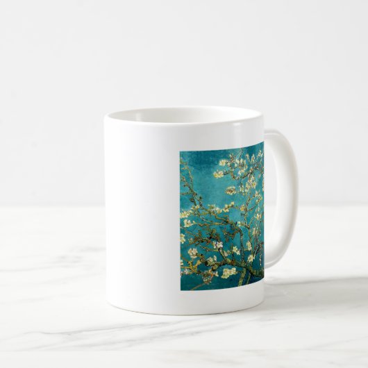 Van Gogh Amandelbloesem Klassiek impressionisme Koffiemok (Voorkant rechts)