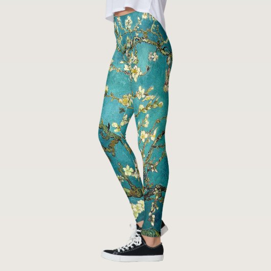 Van Gogh Amandelbloesem Klassiek Impressionisme Leggings (Links)