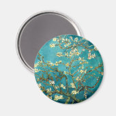 Van Gogh Amandelbloesem Klassiek impressionisme Magneet (Voorkant / Achterkant)
