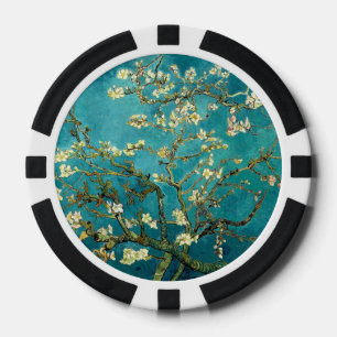 Van Gogh Amandelbloesem Klassiek Impressionisme Poker Chips