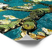 Van Gogh Amandelbloesem Klassiek impressionisme Poster (Hoek)