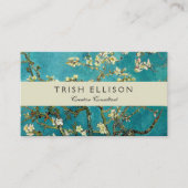 Van Gogh Amandelbloesem Klassiek impressionisme Visitekaartje (Voorkant)