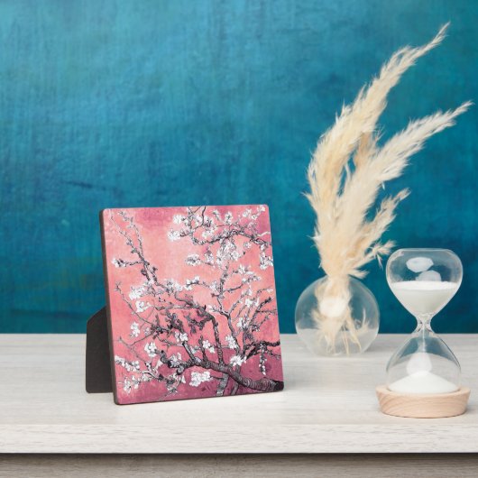 Van Gogh Amandelbloesem perzik roze Fotoplaat (Insitu)