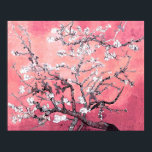 Van Gogh Amandelbloesem perzik roze Poster<br><div class="desc">Peachy Pink Almond Blossoms Poster: Versier je wanden met de betoverende schoonheid van Vincent Van Gogh's Amandelbloesems in ons Peachy Pink / Pinkish Peach Almond Blossoms Poster. Het klassieke kunstwerk krijgt een nieuwe dimensie tegen een achtergrond van zachte perzik roze / rozeachtige perziktinten, die je ruimte doordrenkt met de geest...</div>