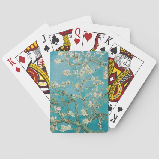 Van Gogh amandelbloesem Pokerkaarten (Achterkant)