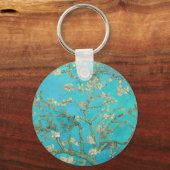 Van Gogh Amandelbloesem Sleutelhanger (Voorkant)