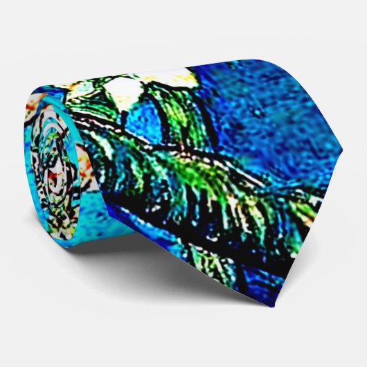 Van Gogh - Amandelbloesem Stropdas (Opgerold)