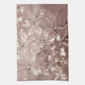 Van Gogh Amandelbloesems Beige Theedoek (Verticaal)