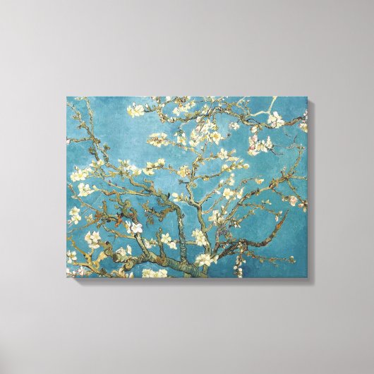 Van Gogh Amandelbloesems Canvas (Voorkant)