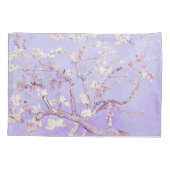 Van Gogh Amandelbloesems Lavendel Kussensloop (Achterkant)