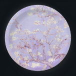 Van Gogh Amandelbloesems Lavendel Papieren Bordje<br><div class="desc">Lavendel Amandelbloesems van Vincent Van Gogh kleurwijziging copyright 2sweet4wordsDesigns/ PureVintage Love Lavendel Amandelbloesems voor een artistiek tintje aan Persoonlijke Stijl, Bruiloft, Baby shower, Kantoor cadeaus of Lentefeest: Vier uw speciale gelegenheden met de betoverende schoonheid van Vincent Van Gogh's Amandelbloesems. Onze Lavendel Almond Blossoms Cadeaus zijn de perfecte tekenen van waardering...</div>