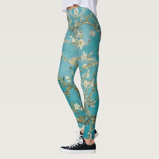 Van Gogh Amandelbloesems/Paarse/St. Remy Leggings (Links)