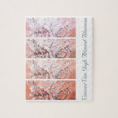 Van Gogh Amandelbloesems Peach Pink Legpuzzel (Verticaal)