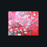 Van Gogh Amandelbloesems Rood blauw Canvas Afdruk<br><div class="desc">Amandelbloesems van Vincent Van Gogh kleurwijziging copyright 2sweet4wordsDesigns/ PureVintage Love Krijg de schoonheid van Van Goghs geliefde amandelbloesem in de kleuren die bij jouw huis passen. vincent van gogh, van gogh, amandelbloesems, bloemig, , mooi, </div>