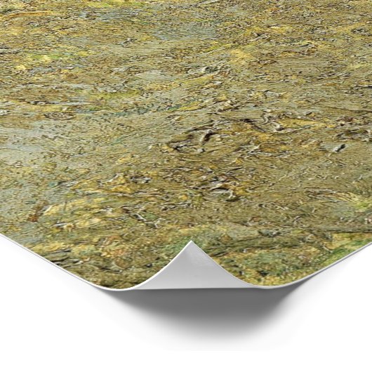 Van Gogh - Amandelboom in Blossom Poster (Hoek)