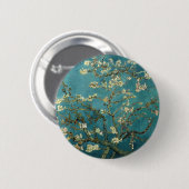 Van Gogh-amandelfilialen in Bloom Ronde Button 5,7 Cm (Voorkant /achterkant)