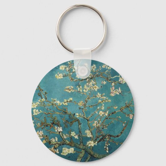 Van Gogh-amandelfilialen in Bloom Sleutelhanger (Voorkant)