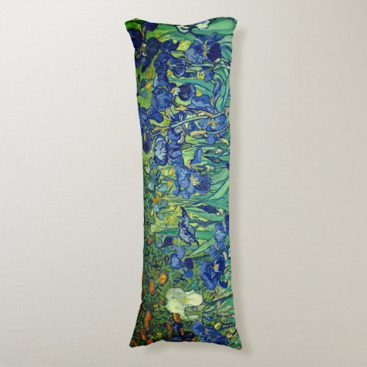 Van Gogh Art Irises Lichaamskussen (Voorkant Verticaal)