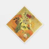 Van Gogh artwork, Japanese Vase with Roses, Servet (Hoek)