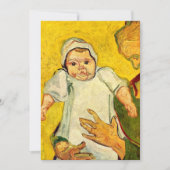 Van Gogh - Augustine Roulin en haar Baby Kaart (Voorkant)