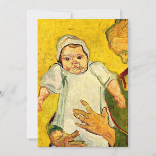 Van Gogh - Augustine Roulin en haar Baby Kaart