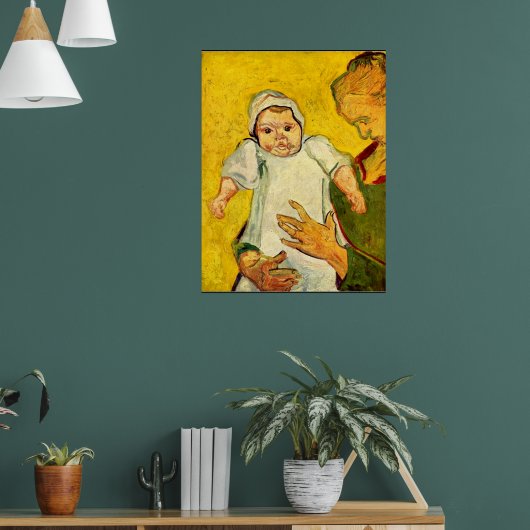 Van Gogh - Augustine Roulin en haar Baby Poster (Woonkamer 1)